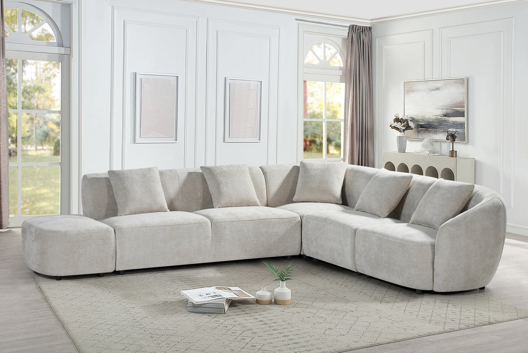MALLORY Modular Sofa - Light Beige