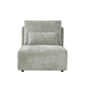1-Seater Armless Unit