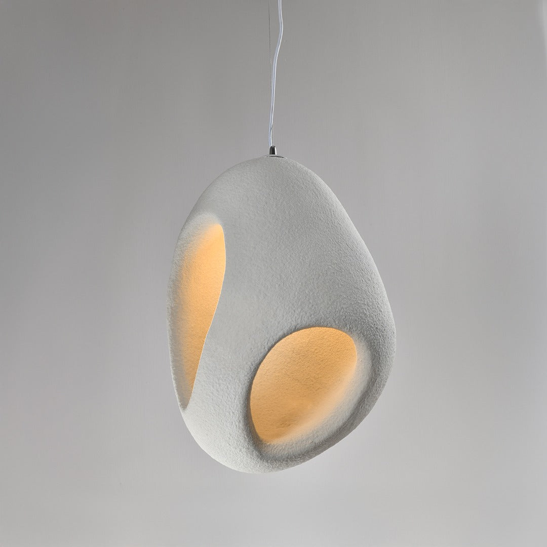 Firefly Pendant Lamp E27 1×12W 18cm White Glass - Gold (Bulb Not Included)