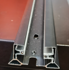 بروفايل مسار مسطح مسارين تي-شكل