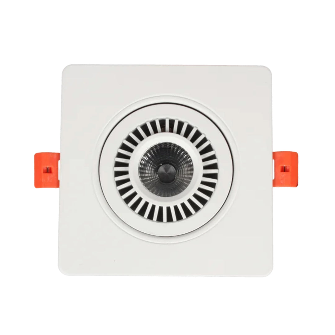 COB 7W Square WH D95M AN 18° 3000K - Spot Light