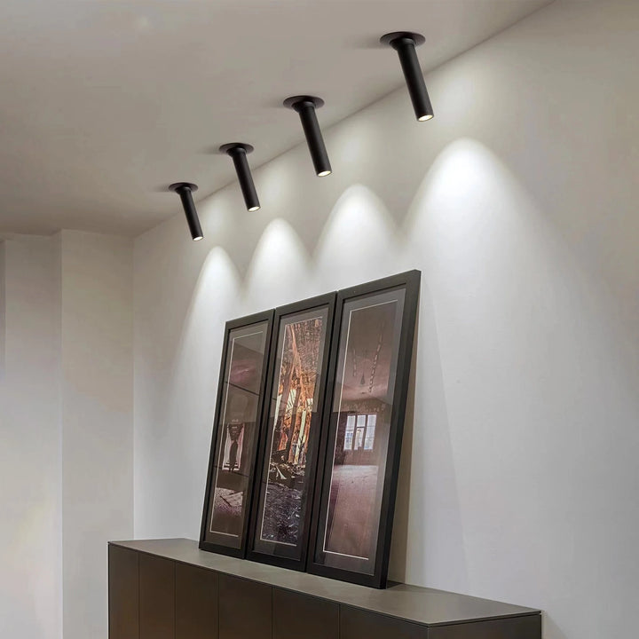CEILING LAMP LED 6W D68*300 BK DIM Spot Light