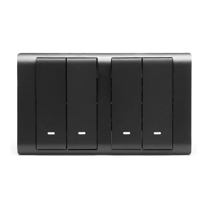 PIENO-10AX 250V TG SIZE 4G 2W SW w Fluo Loc,MB