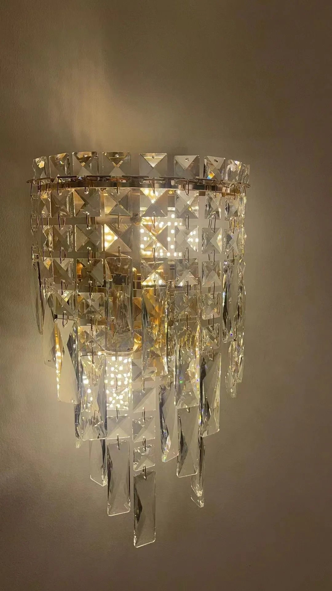 WALL LIGHT E14* 2 D210 H370 GD