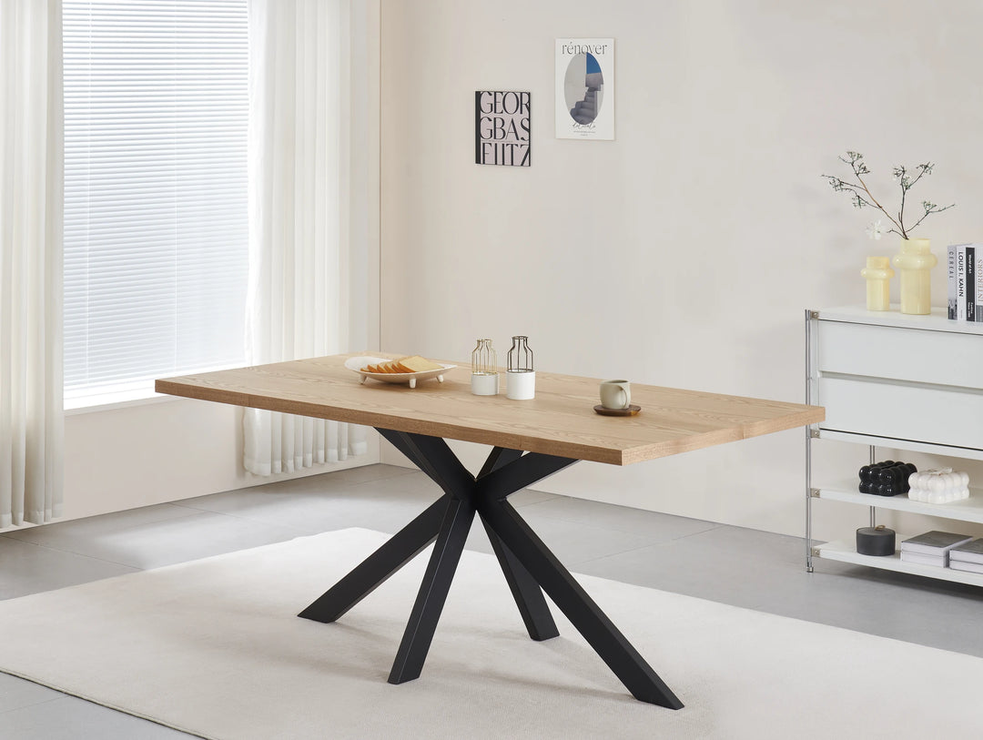 AURORA DINING TABLE 240x90x76CM - BRN