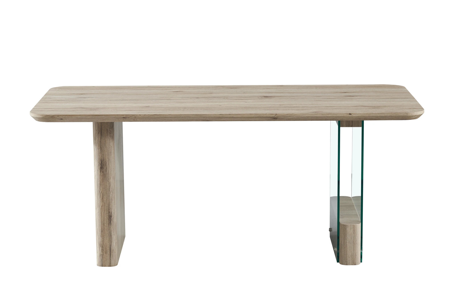 ELLIE DINING TABLE 180x90x76CM - LIGHT BRN
