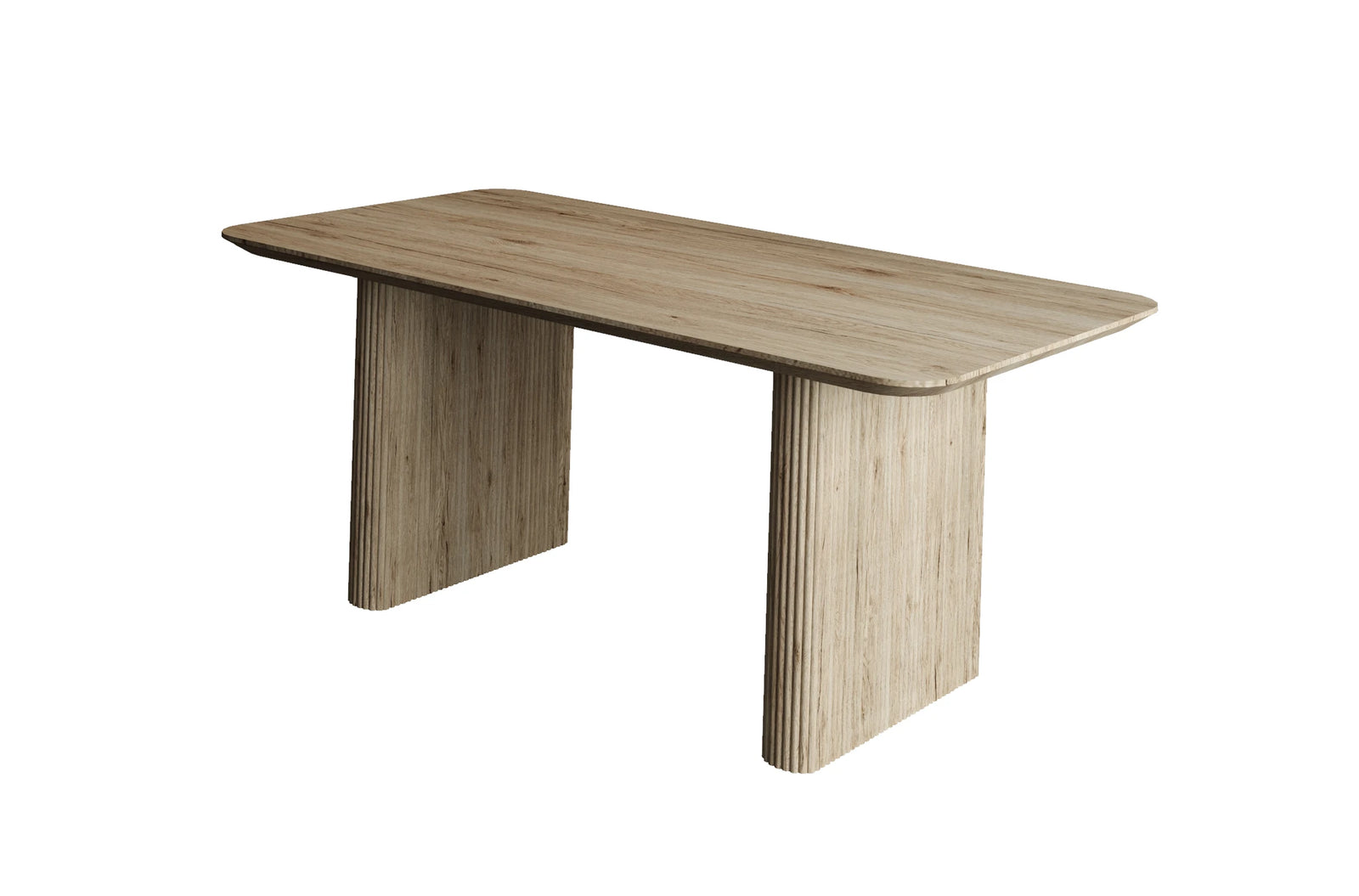 ZOEY DINING TABLE 180x90x76CM - LIGHT BRN
