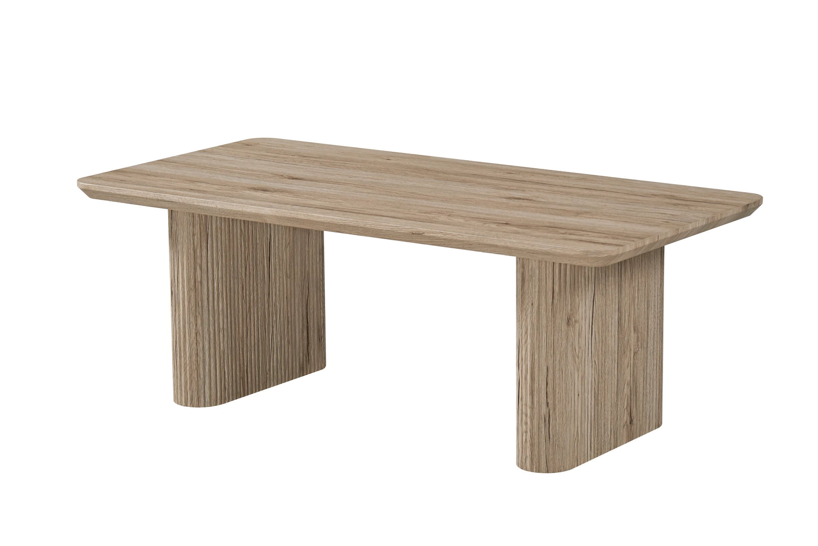 ZOEY COFFEE TABLE 120x60x44CM - LIGHT BRN