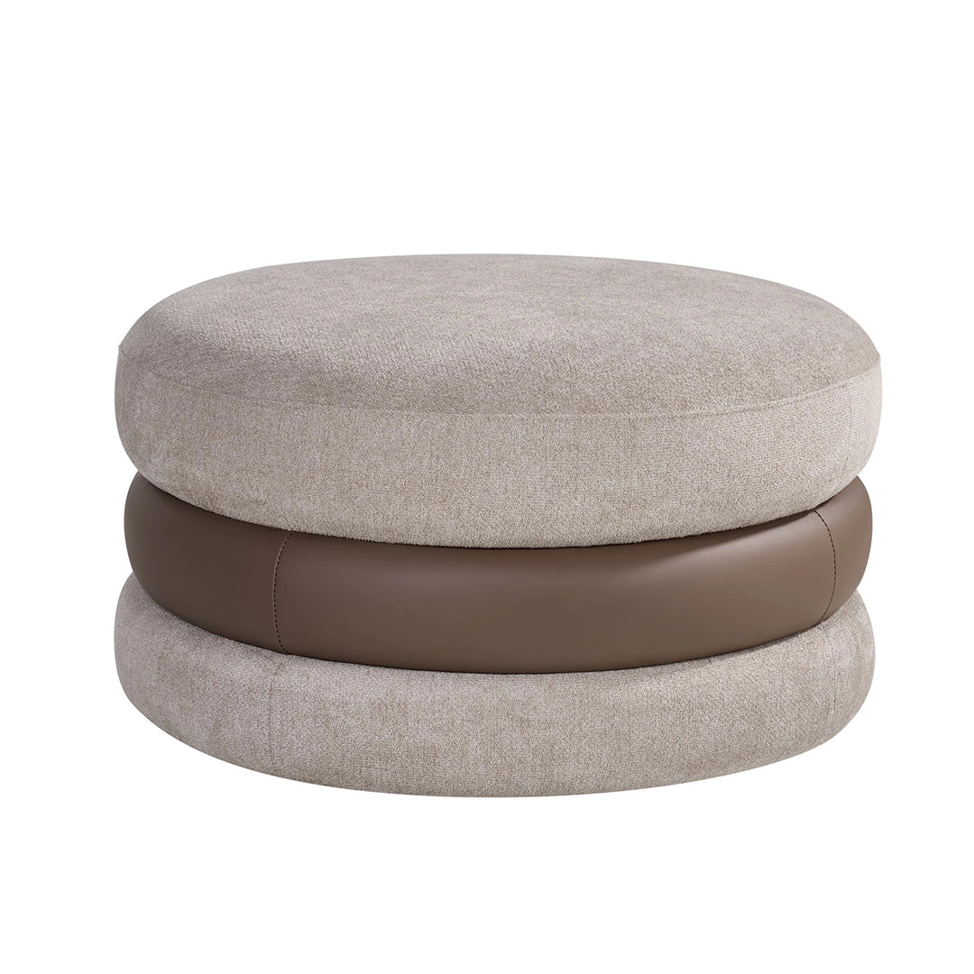 ALREZA OTTOMAN 80x44CM BROWN