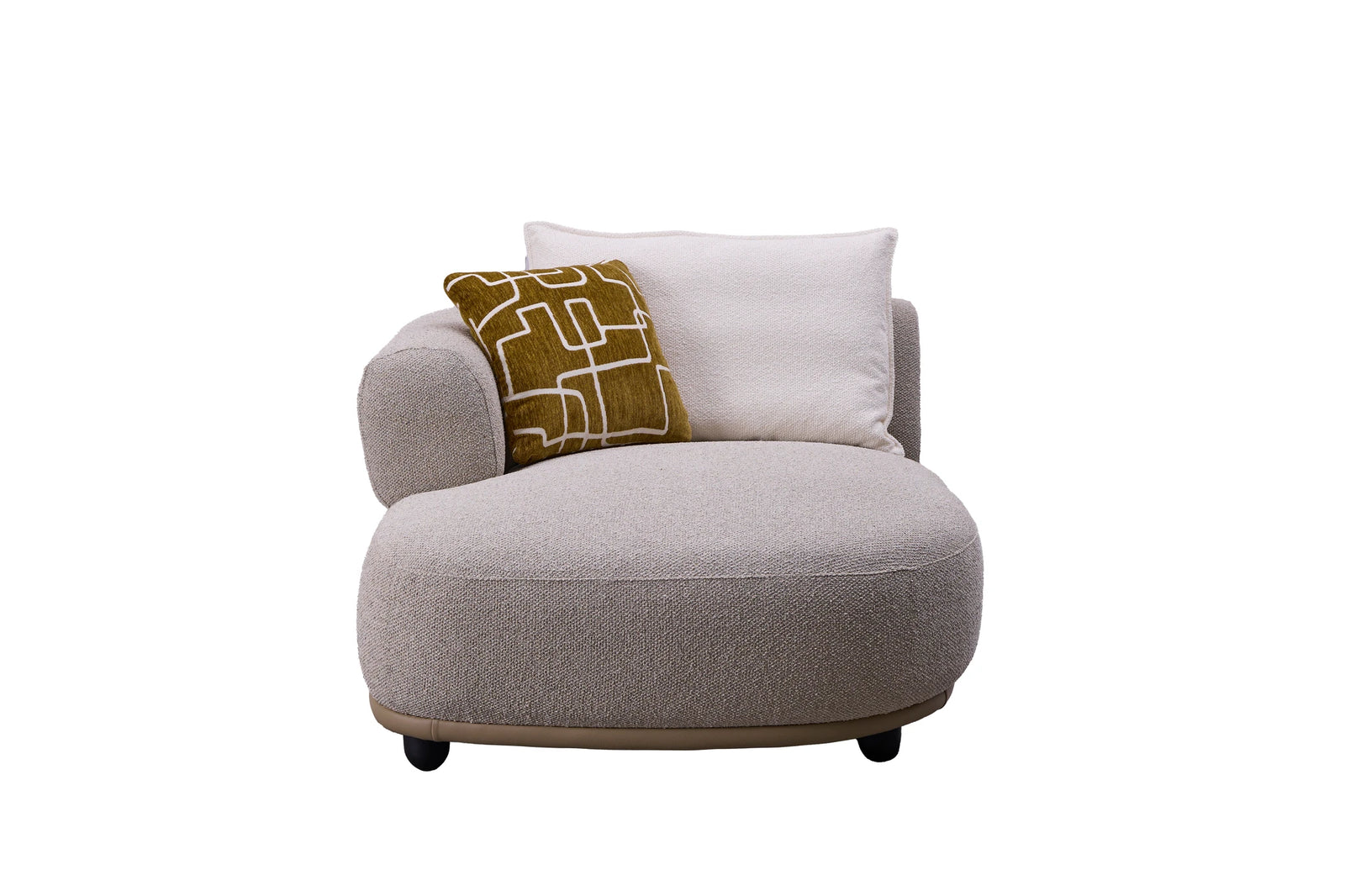 GLORIA LEFT CHAISE 116x147x73CM, SAND
