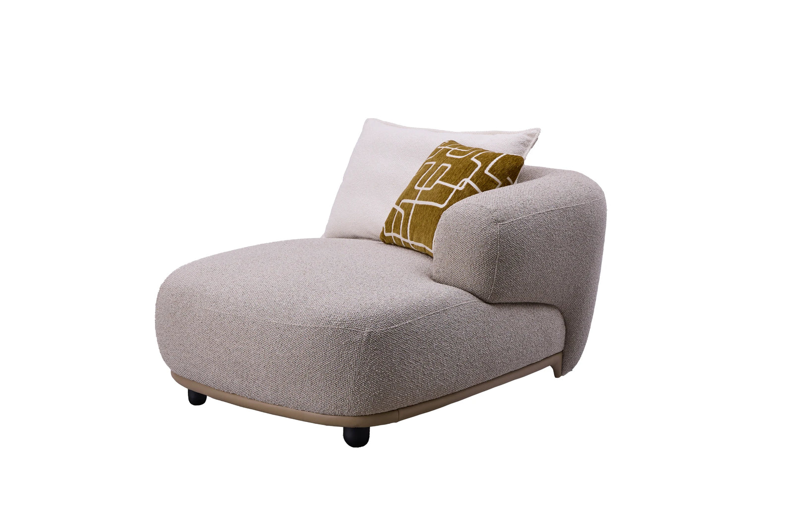 GLORIA LEFT CHAISE 116x147x73CM, SAND