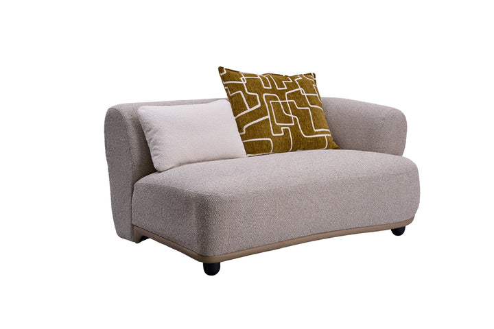 GLORIA RIGHT ARM 2 SEATER SOFA 150x109x73CM, SAND
