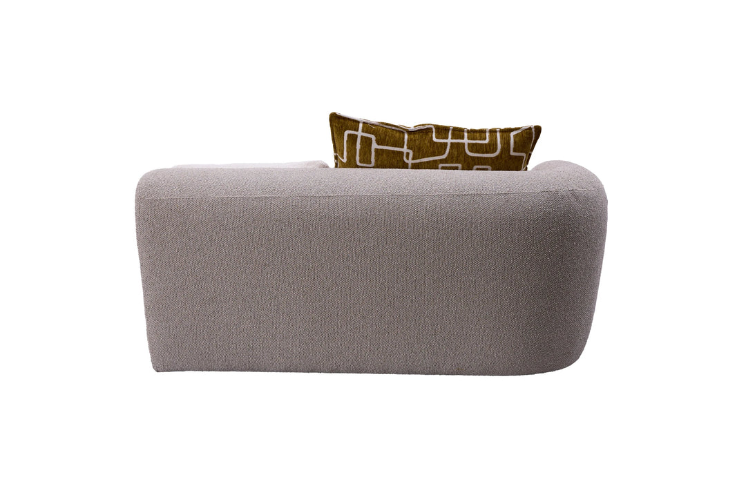 GLORIA RIGHT ARM 2 SEATER SOFA 150x109x73CM, SAND