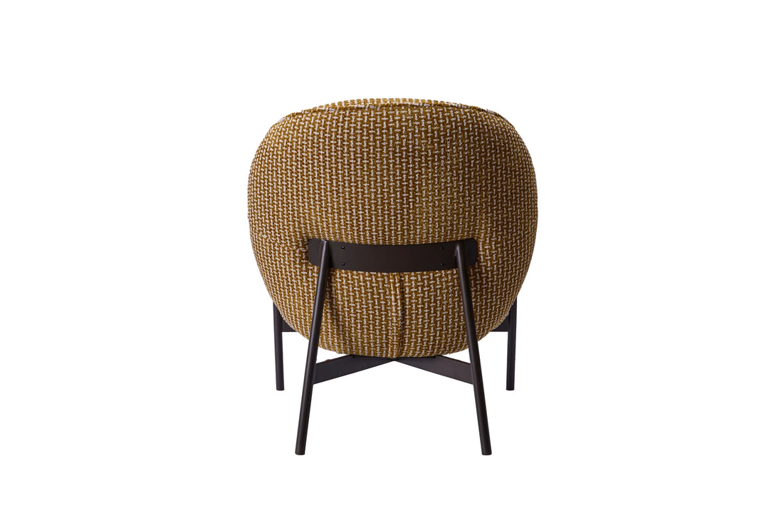 NOURA LEISURE CHAIR 76x90x90CM, GINGER