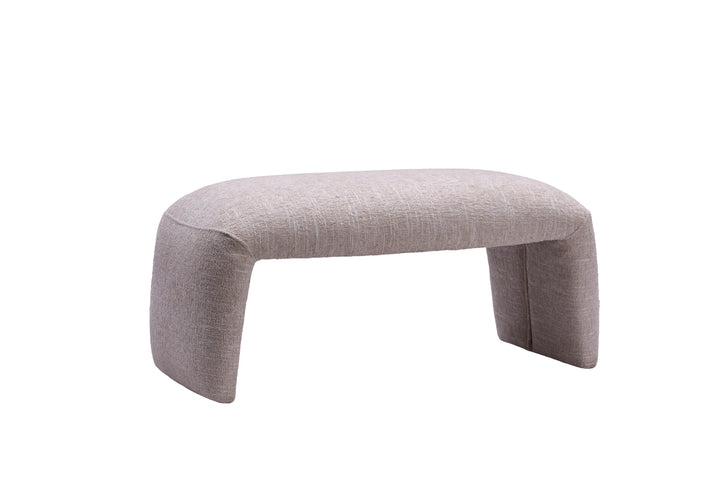 TEREZA OTTOMAN 97x43x43CM, BEIGE