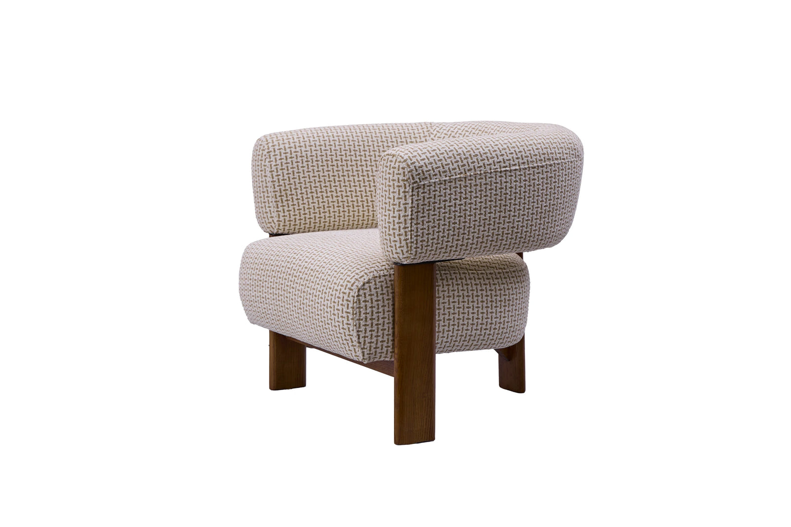 MILO ACCENT CHAIR 84x78x77CM, BEIGE