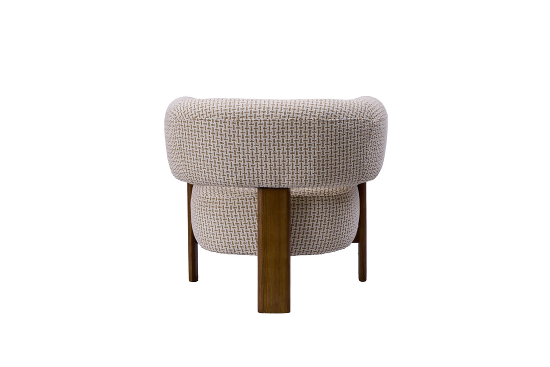 MILO ACCENT CHAIR 84x78x77CM, BEIGE