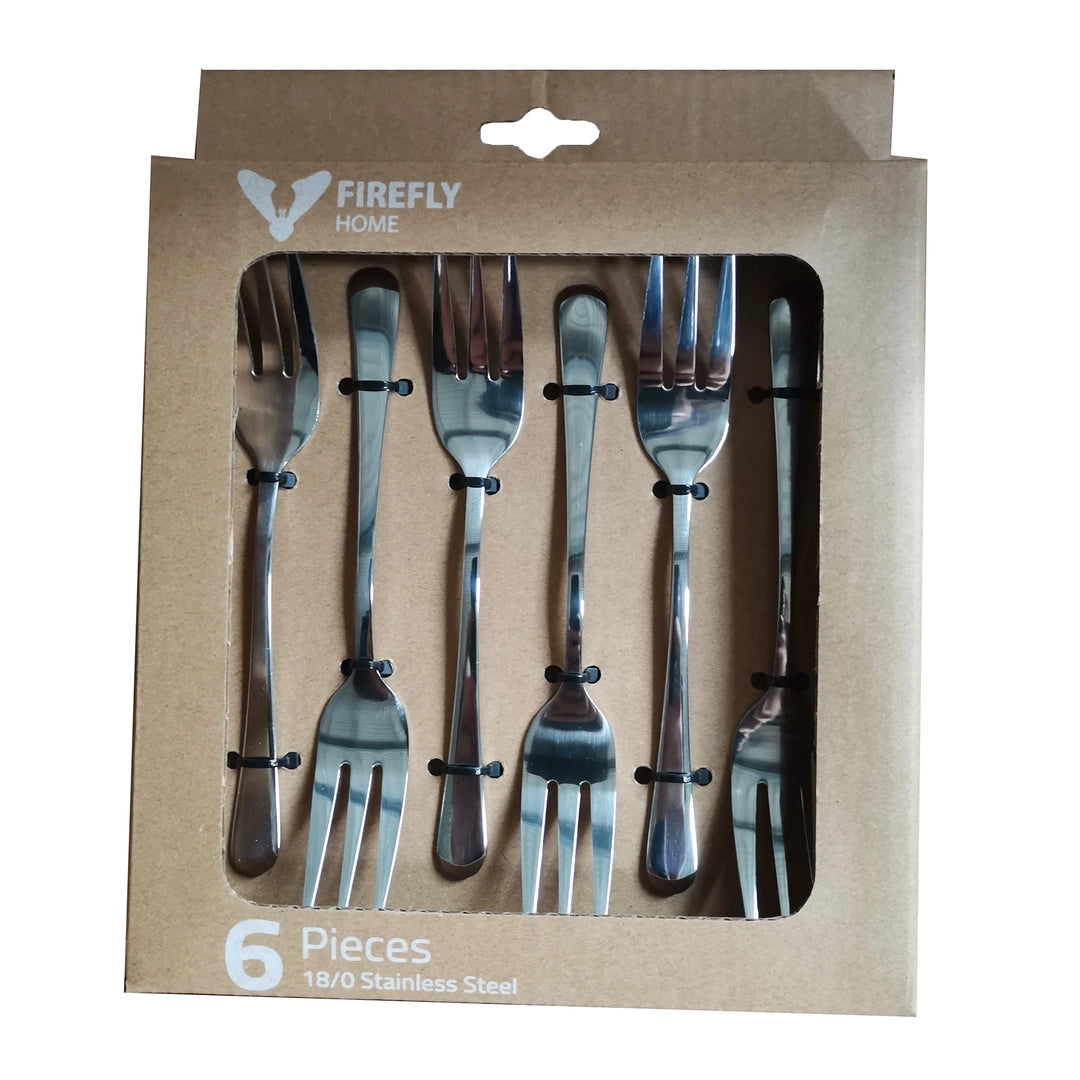 SHYLA CAKE FORK SET OF 6PCS 