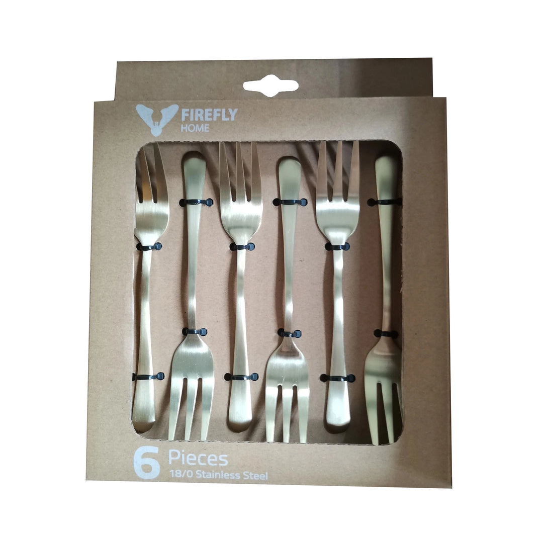 SHYLA CAKE FORK SET OF 6PCS 