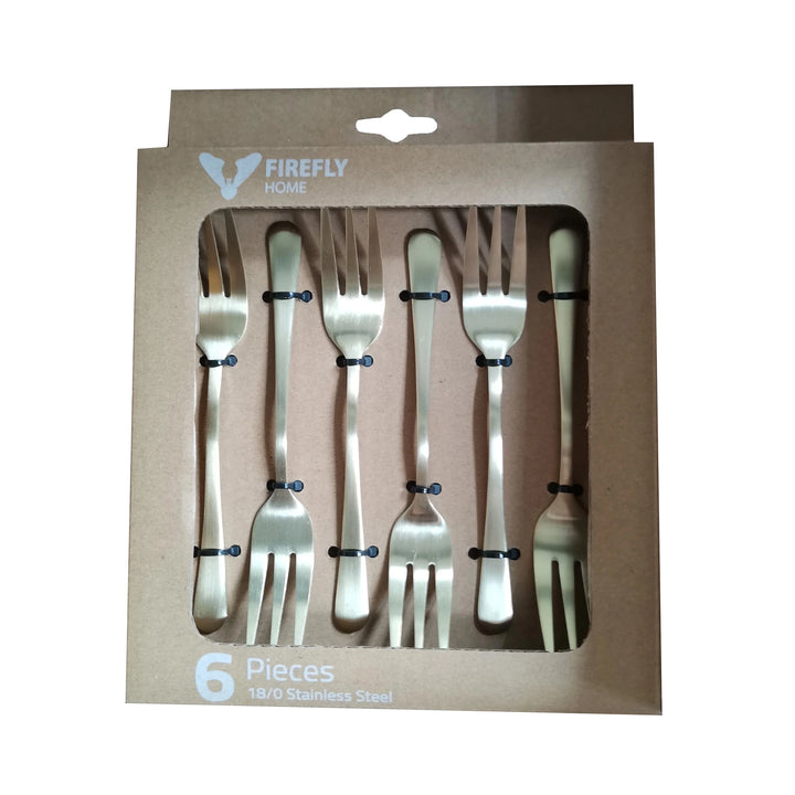 SHYLA CAKE FORK SET OF 6PCS 