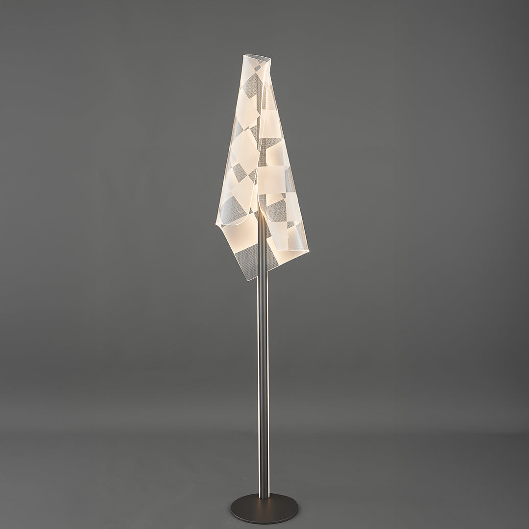 Firefly Floor Lamp LED 24W - Silver/Grey