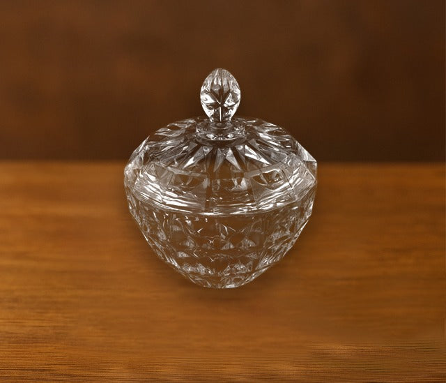 Jojo Medium Sugar Pot - Transparent Glass