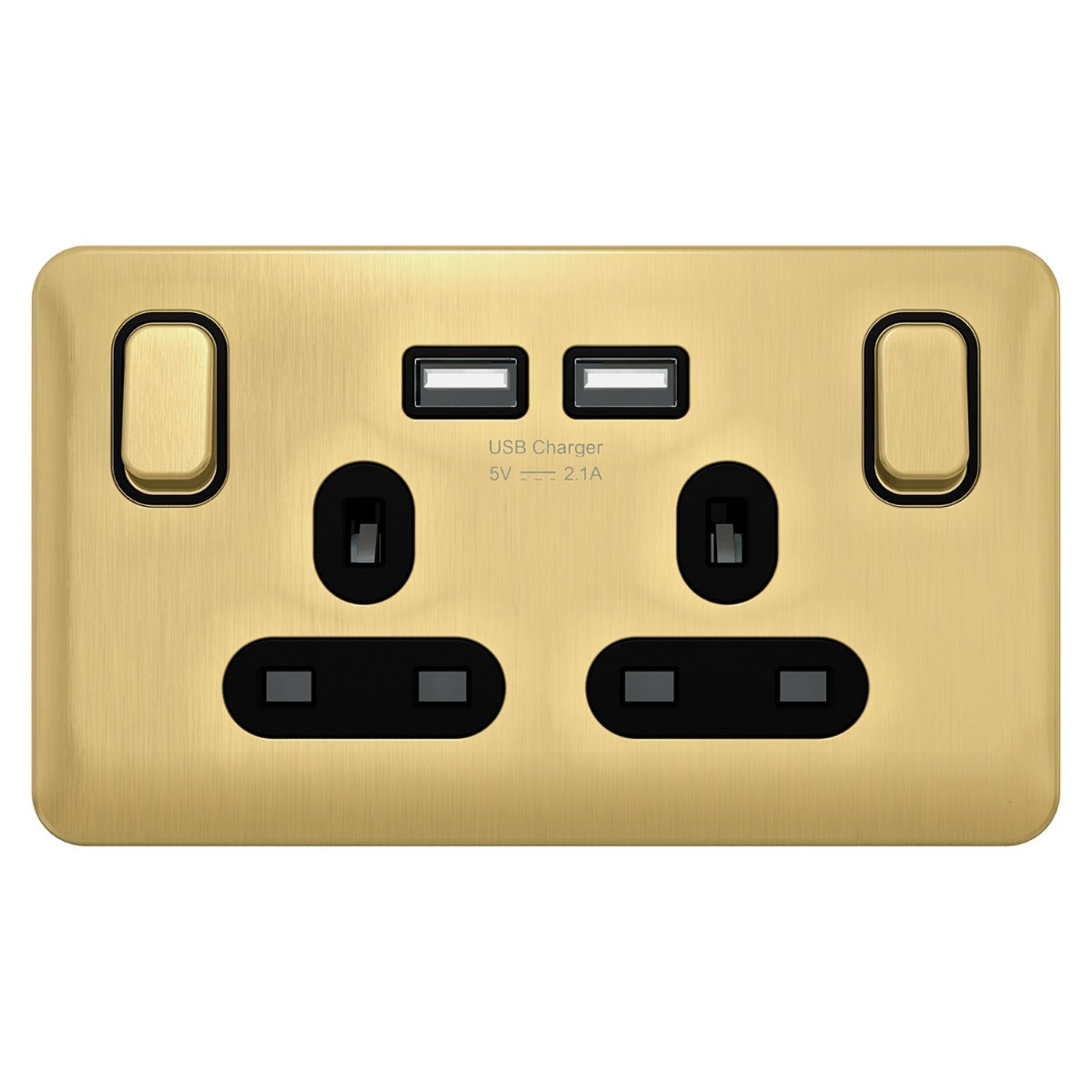 Lisse 2G 13A Sw SO SP with 2USB charger BSB