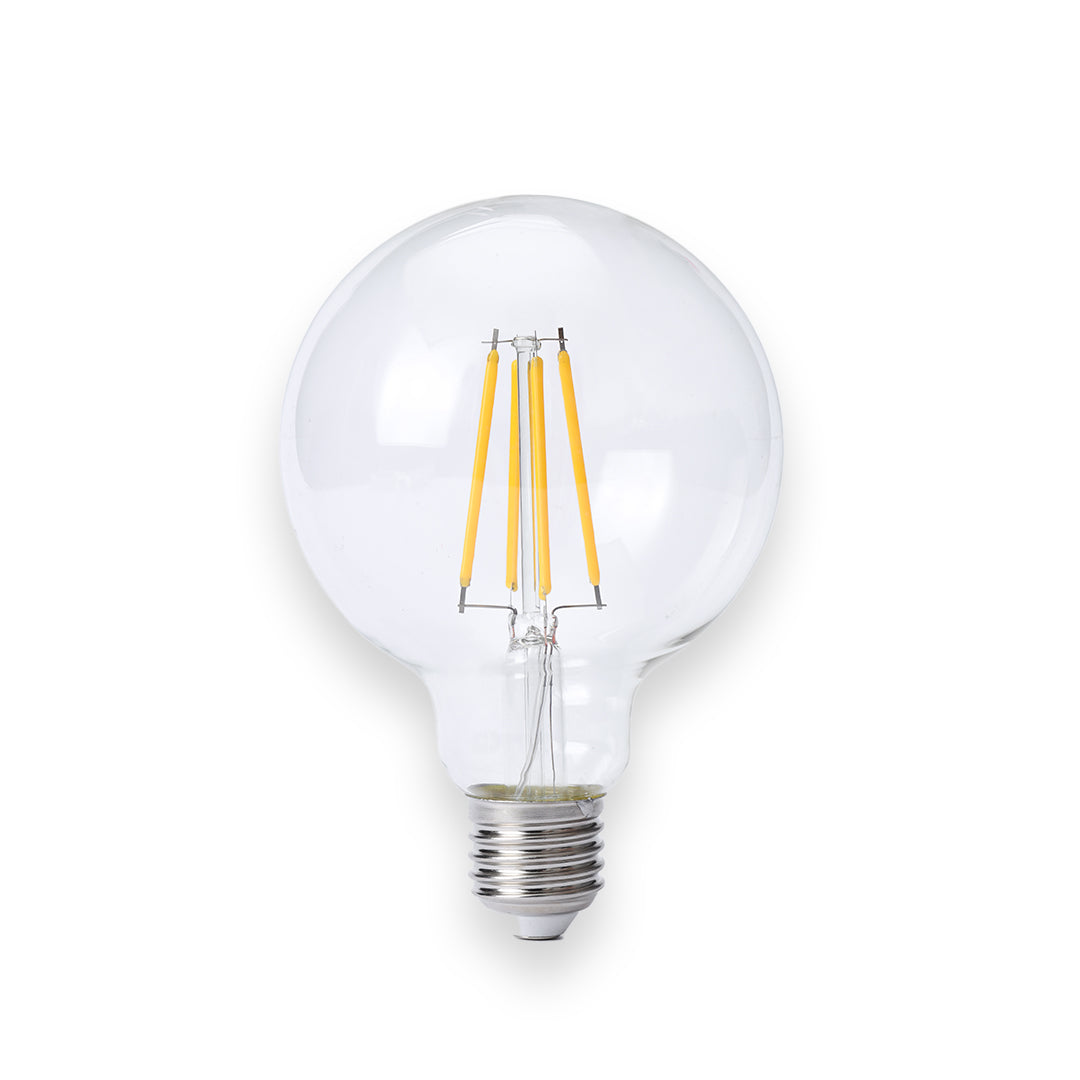 Firefly Filament Bulb G95 E27 4W DIM Clear Glass 