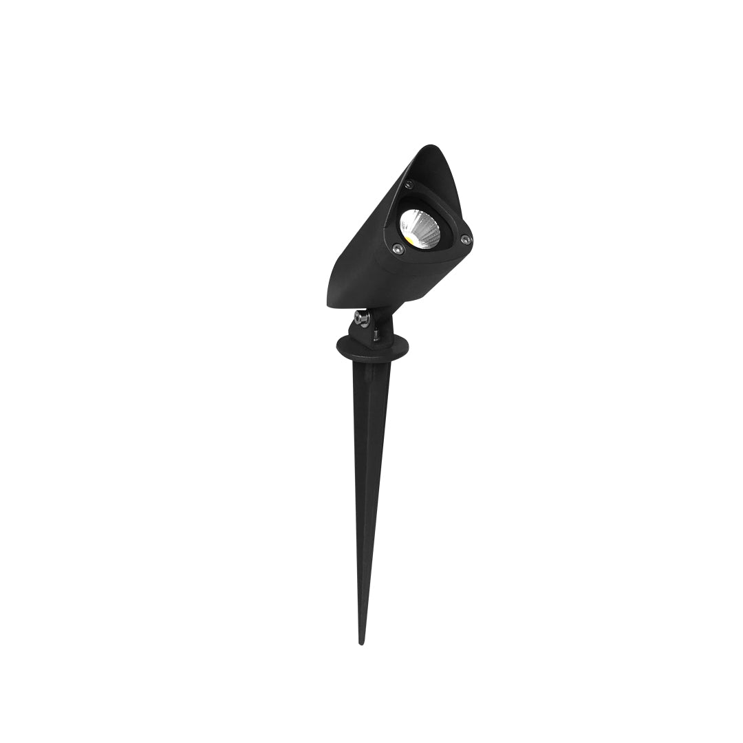 LED Garden light 3W Dark grey 240V 3000K -ليت غرز