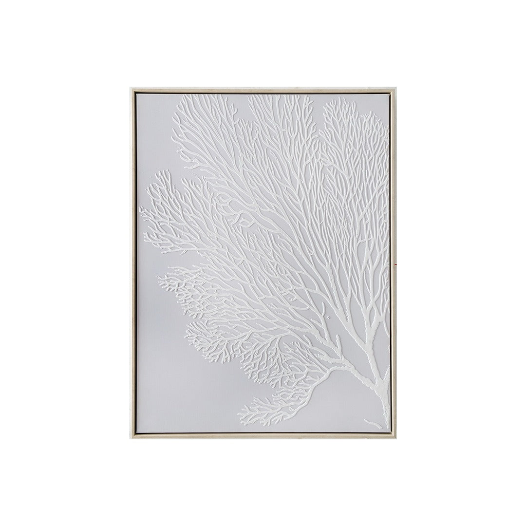 KIMBER FRAMED PRINTING WITH WHITE FOIL