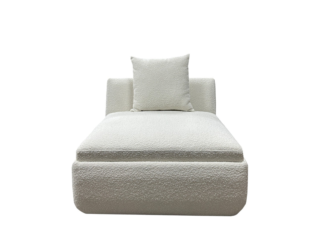 Venus 1 Seater Sofa 93cm - White
