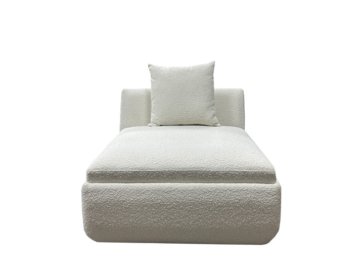 Venus 1 Seater Sofa 93cm - White