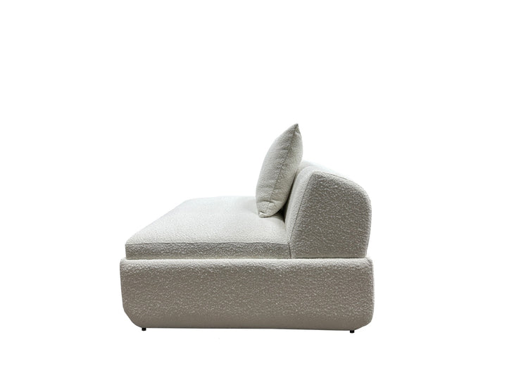 Venus 1 Seater Sofa 93cm - White