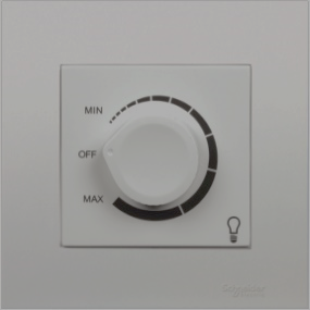 Firefly VIVACE 1G 400W Dimmer - Silver