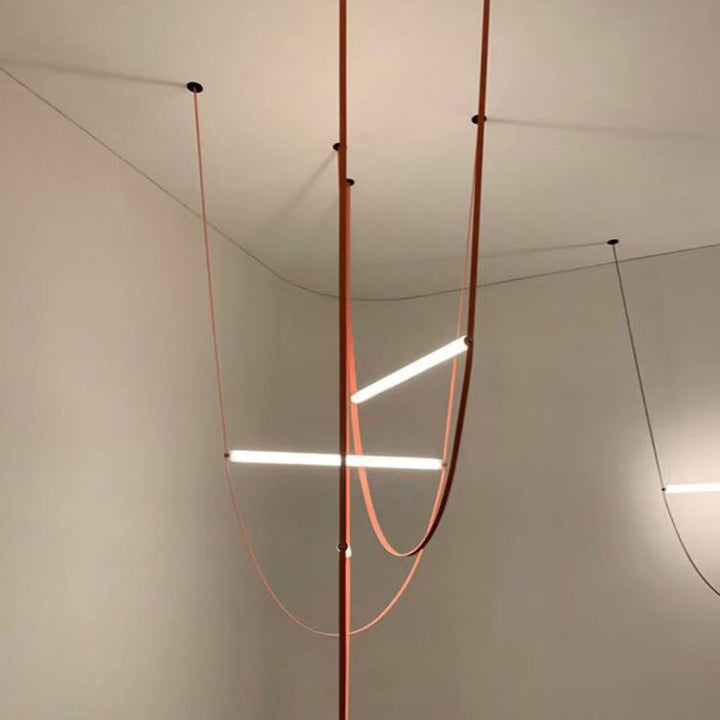 Firefly Pendant Lamp LED, 49W 3000K W830*H1570mm - Brown/White