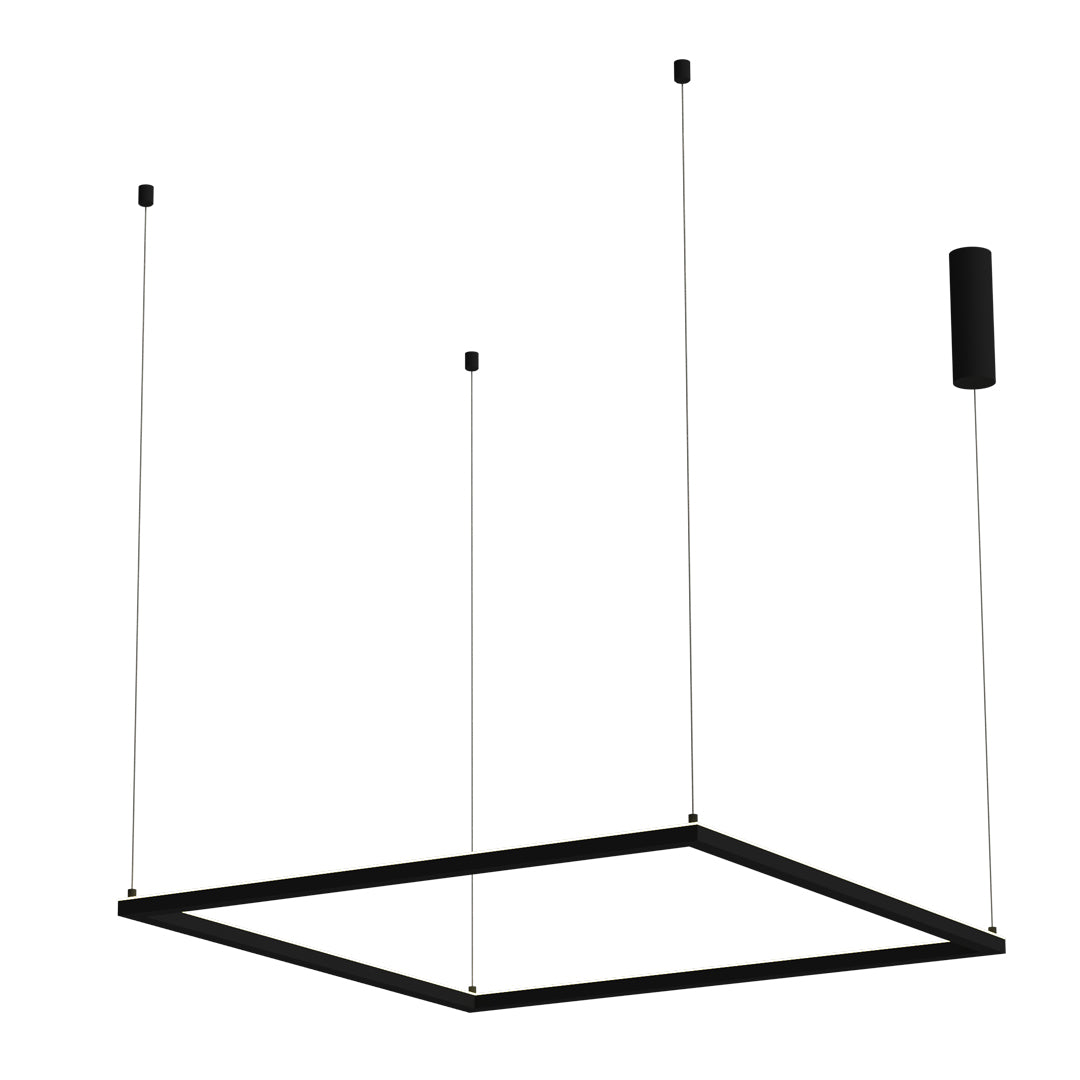 Firefly Pendant Light LED 55W 3000K D1000*H1200mm - Black