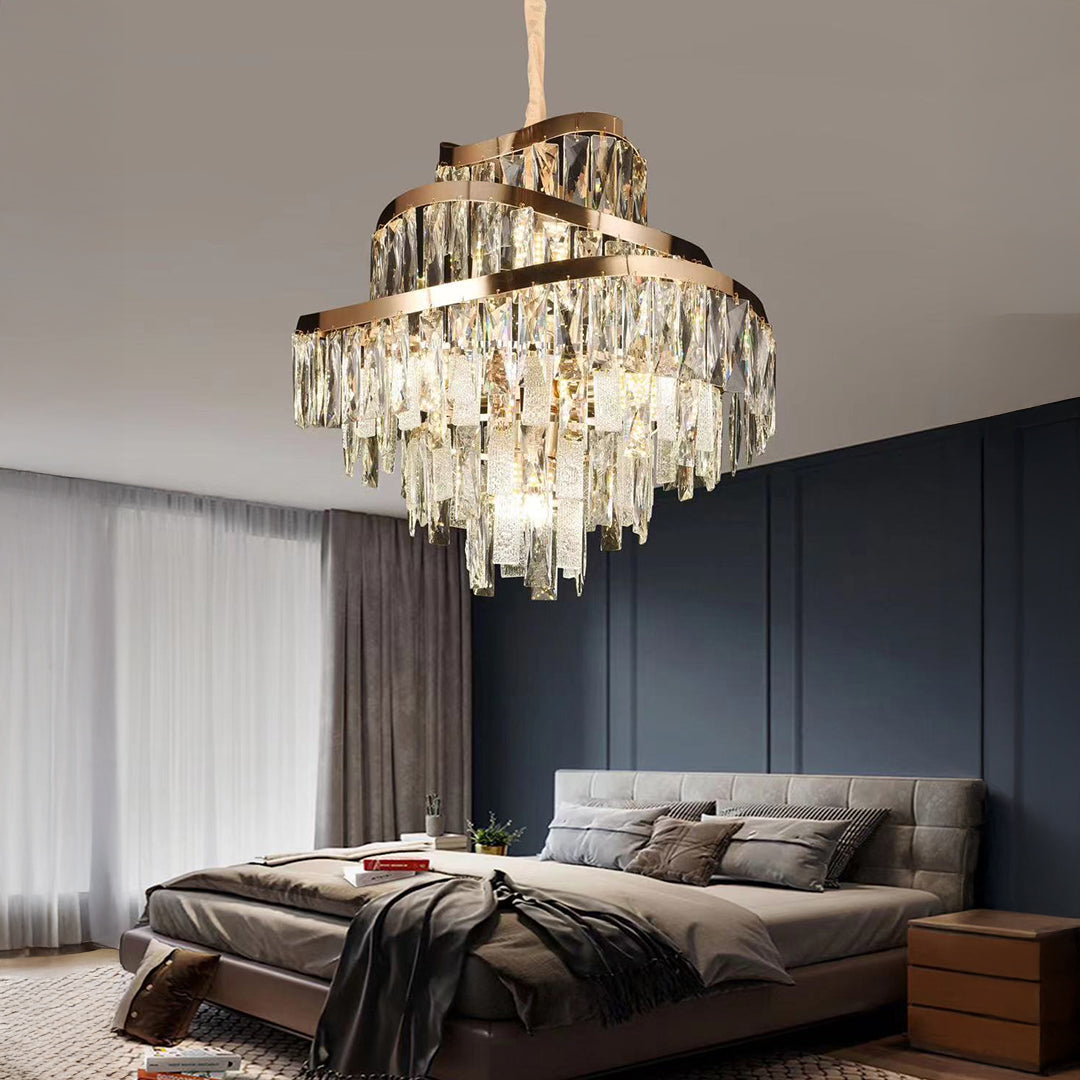 Firefly Pendant Light E14×12 Lamp - Gold