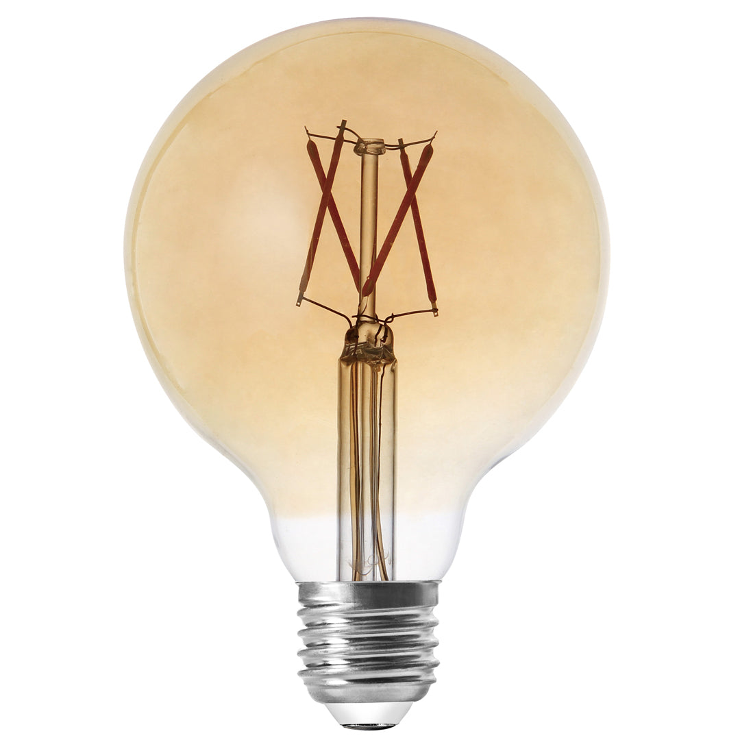 filament bulb G95 E27 6W Dim  2000k LM400  - لمبة