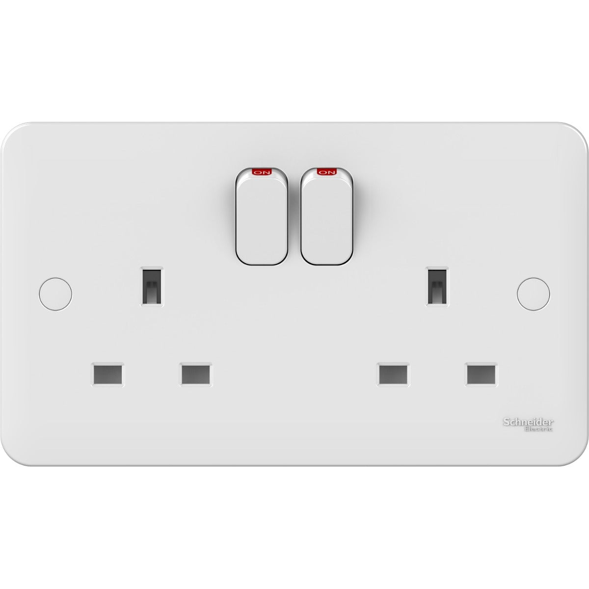 Firefly LISSE 2G 13A Switched Socket - White