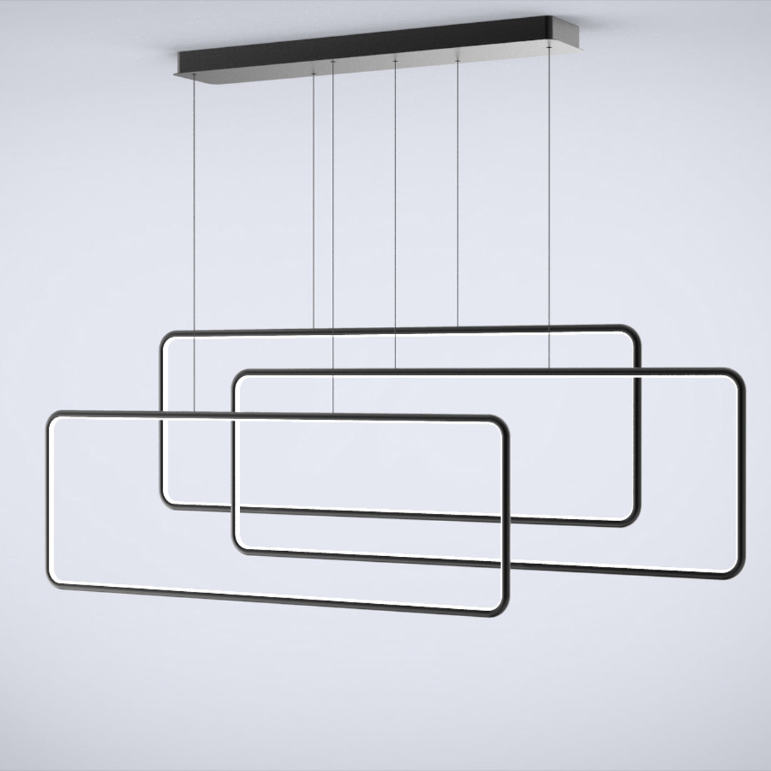 firefly Pendant Light 94W 1300150H1000MM -Black