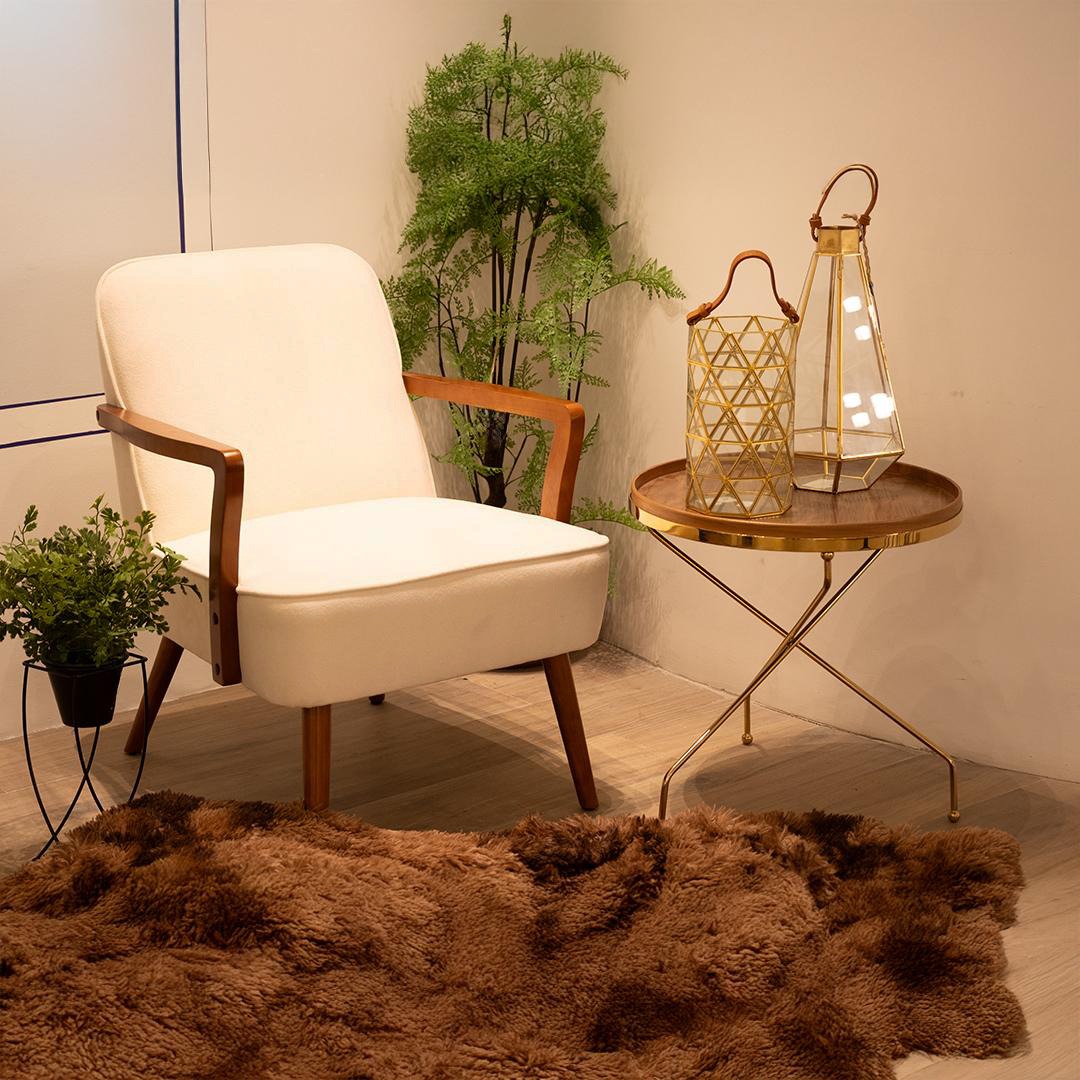 Freya Lounge Chair - Beige