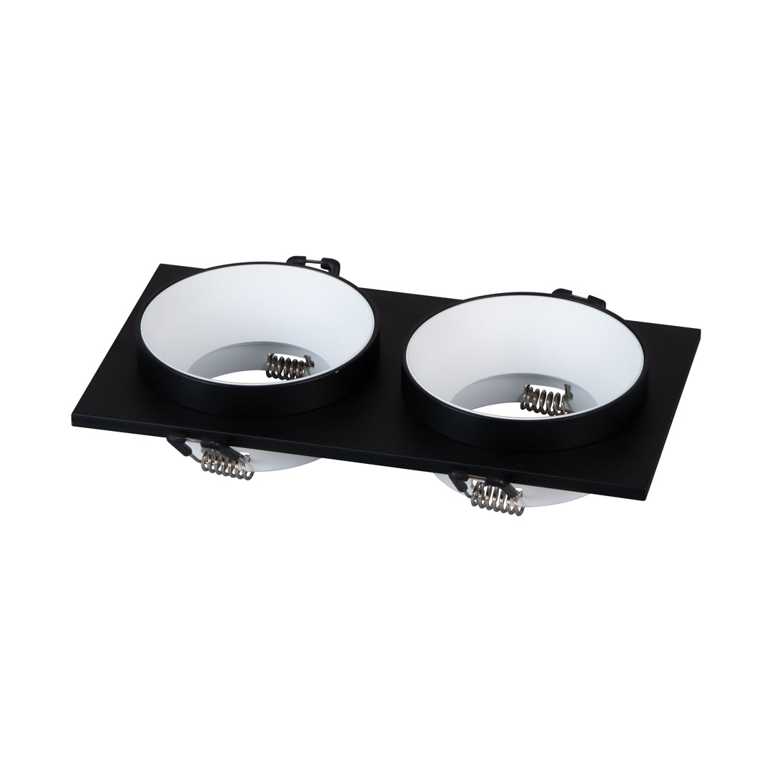 HousingΦ90*180mmOpen size 65*145mm BK+RING BK +WH شاصى