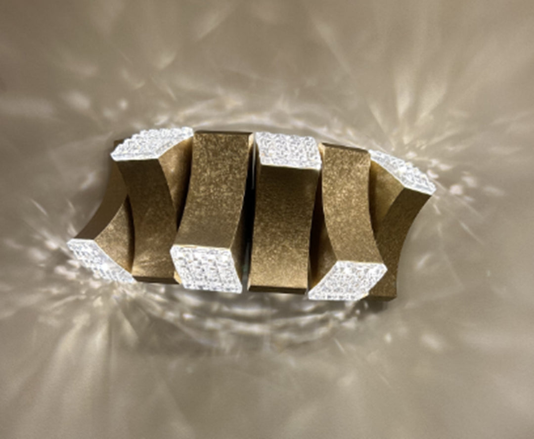 Firefly Wall Light 12W 3000K - Gold/Black