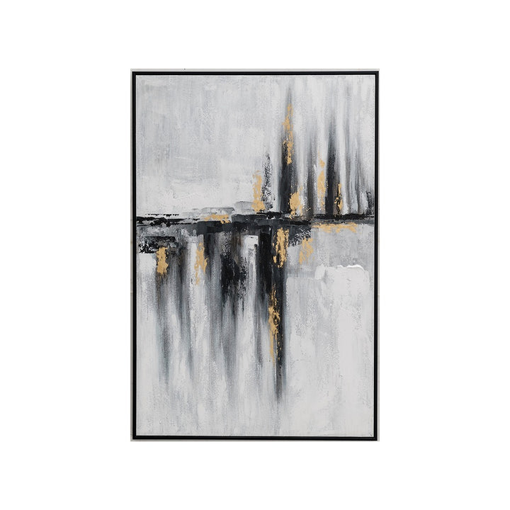 MALKA FRAMED OIL PAINTING 