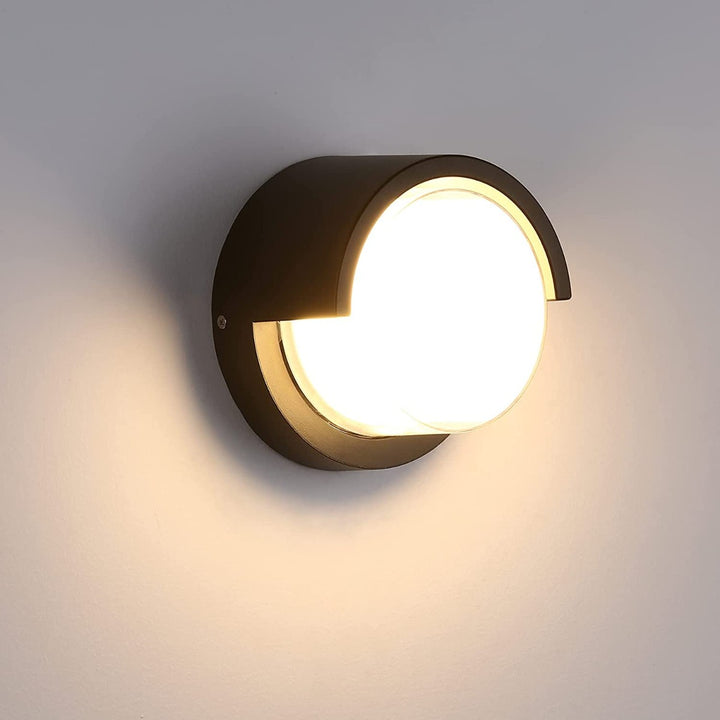 OUTDOOR WALL LIGHT 12W*1  170*95mm 3000K IP65 BK ابليك