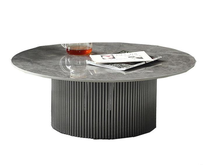 Firefly Eleanor Coffee Table - Black/Grey Marble