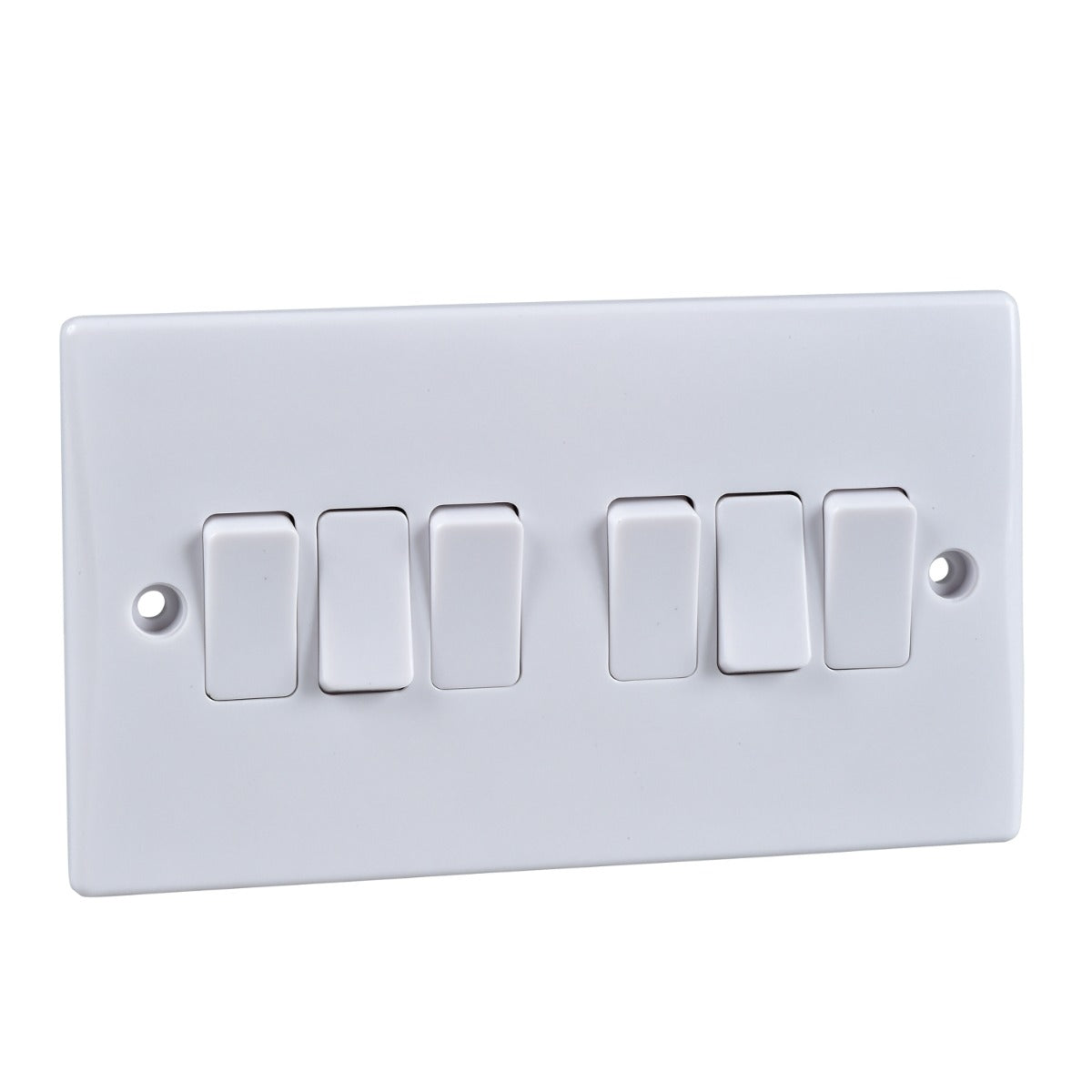 Firefly LISSE 10AX 6G 2W Switch - White
