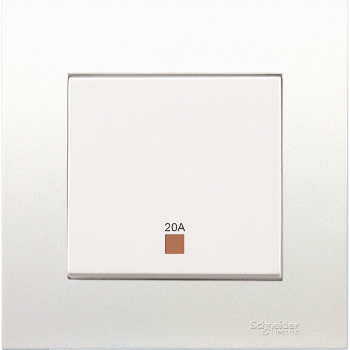 VIVACE-20A 1G DP SW W/NEON WH  سويتش 