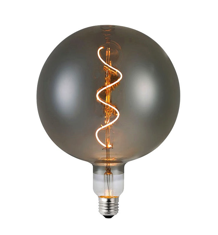 Firefly Filament Bulb G200S E27 4W DIM Smoky Glass 