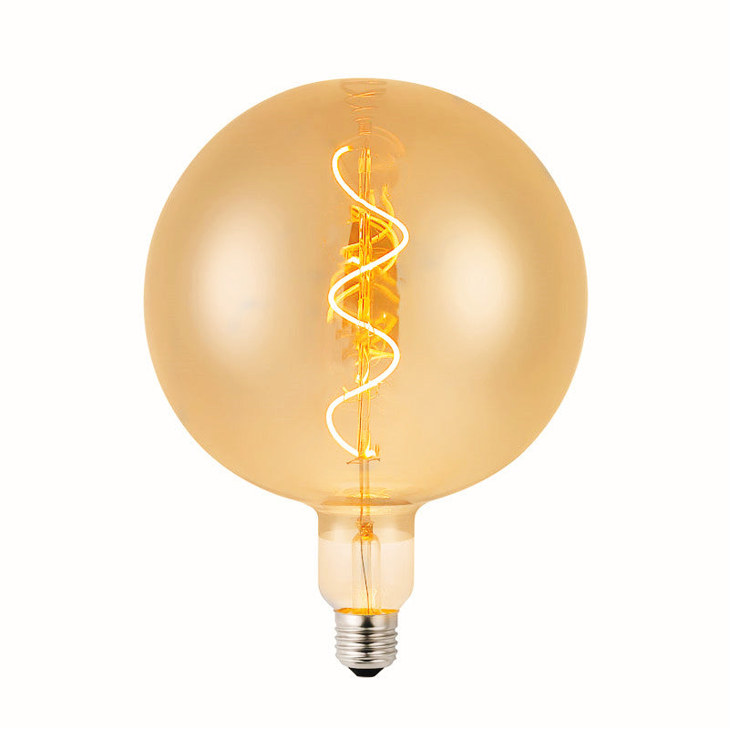 Firefly Filament Bulb G200A E27 4W DIM Amber Glass 